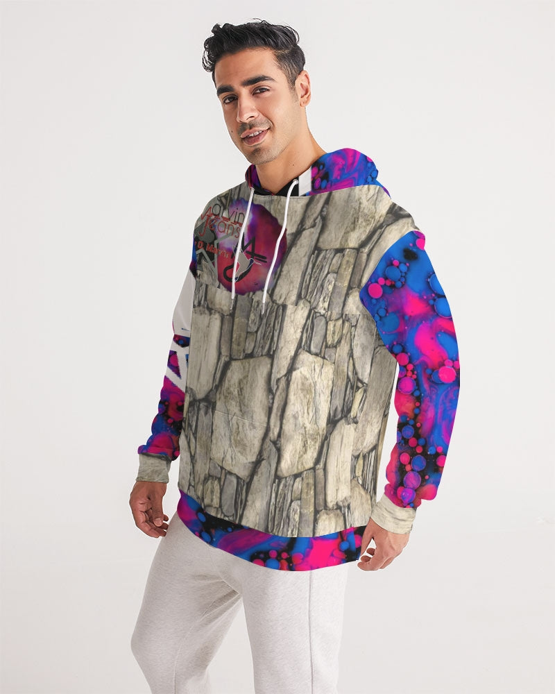 Stone mix 101 Men's All-Over Print Hoodie