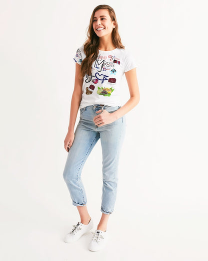 Logo's  Women's All-Over Print Tee
