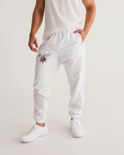 @ll white pro Men's All-Over Print Track Pants