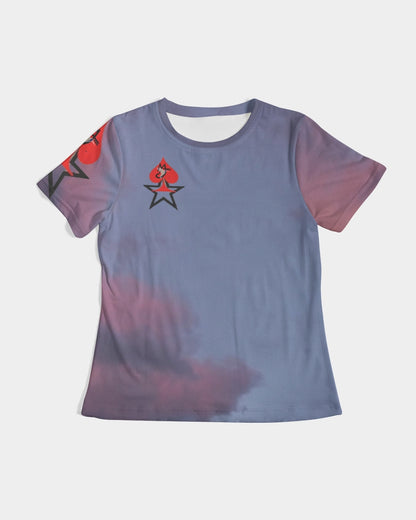 Sky bright Women's All-Over Print Tee