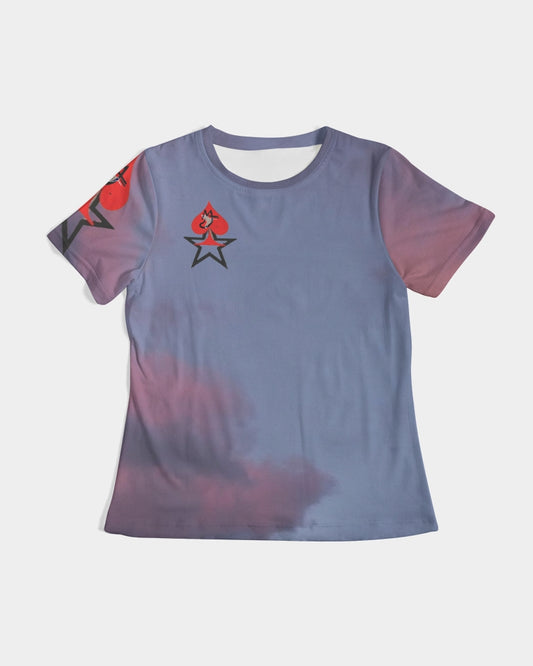 Sky bright Women's All-Over Print Tee