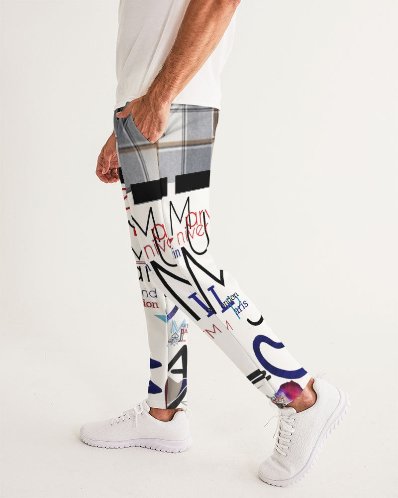 Logo's basic plaids Men's All-Over Print Joggers