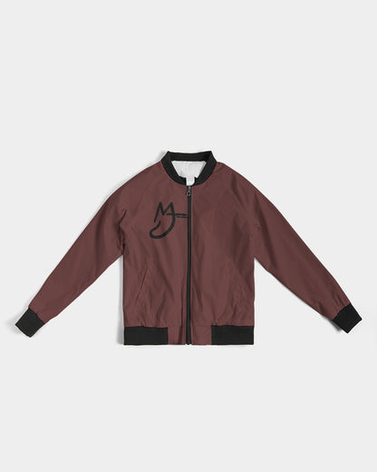 "Blackwood" Women's All-Over Print Bomber Jacket