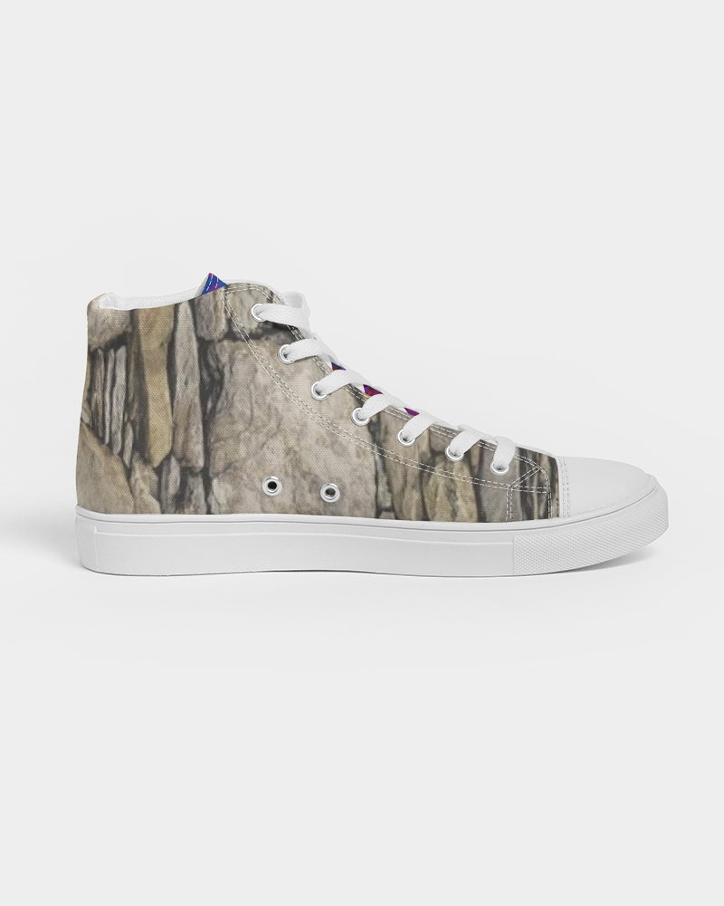 Stone mix 101 Men's Hightop Canvas Shoe