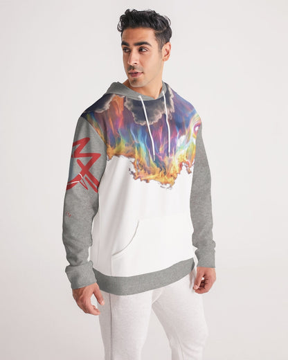 Flashing fire  Men's All-Over Print Hoodie