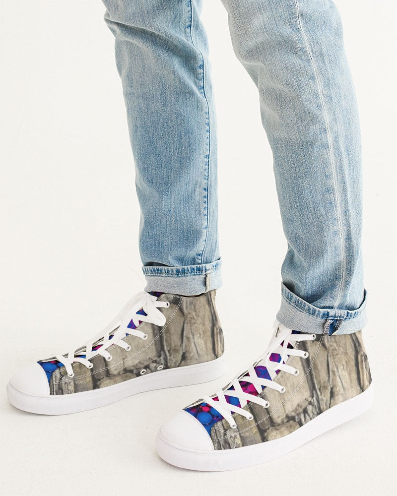 Stone mix 101 Men's Hightop Canvas Shoe