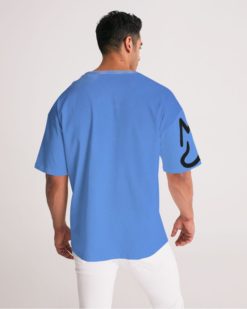 MJ blackout  Men's All-Over Print Premium Heavyweight Tee