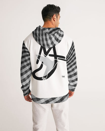 MJ black  Men's All-Over Print Hoodie