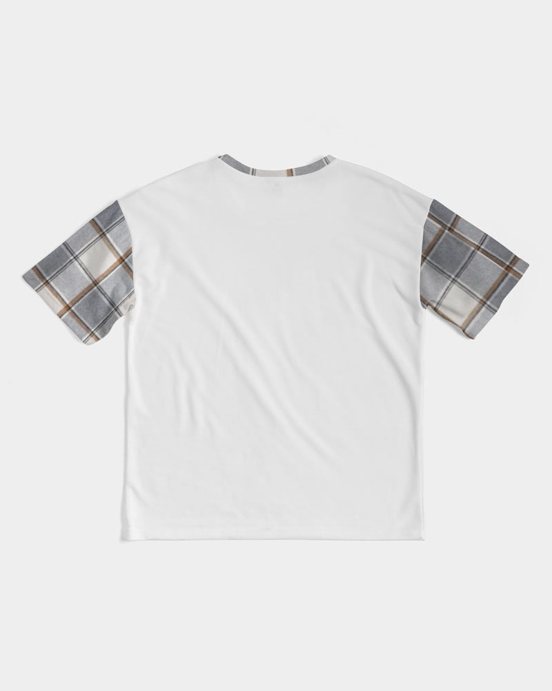 Logo's Basic plaids  Men's All-Over Print Premium Heavyweight Tee