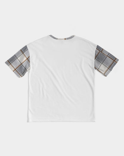 Logo's Basic plaids  Men's All-Over Print Premium Heavyweight Tee