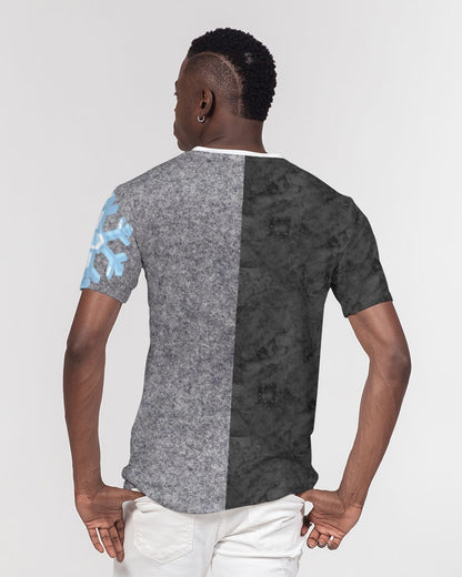 Holy Black Half Wool Men's All-Over Print Pocket Tee