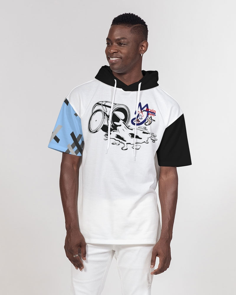 Special drip Men's All-Over Print Premium Heavyweight Short Sleeve Hoodie