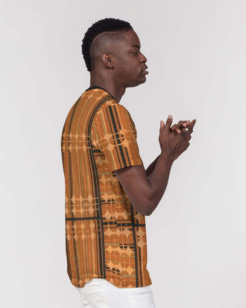 "Faceboard"  Men's All-Over Print Pocket Tee
