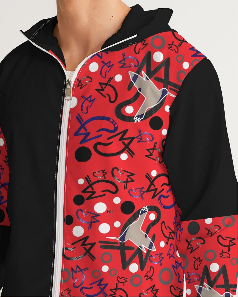 Young Marvin  Men's All-Over Print Windbreaker