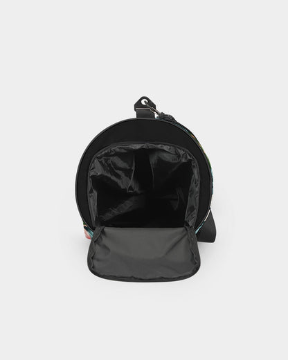 Garden splash by Trinity D. Marvin and Marvin Jeans  Sports Duffle Bag