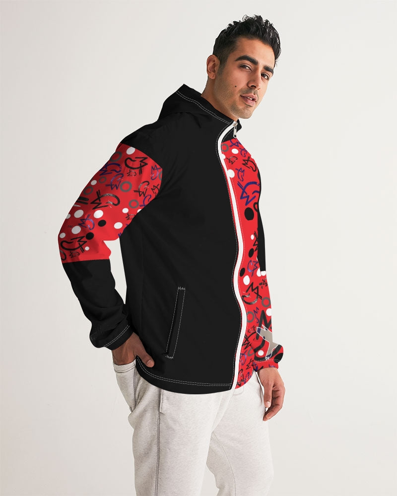 Young Marvin  Men's All-Over Print Windbreaker