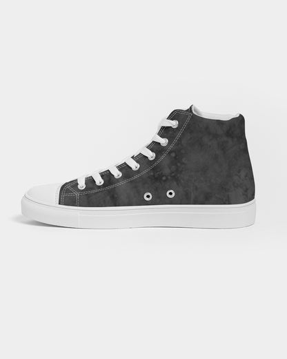 Holy Black Men's Hightop Canvas Shoe