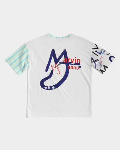 Logo's  Men's All-Over Print Premium Heavyweight Tee