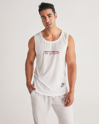 Black Excellence Men's All-Over Print Sport Tank