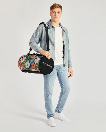 Garden splash by Trinity D. Marvin and Marvin Jeans  Sports Duffle Bag