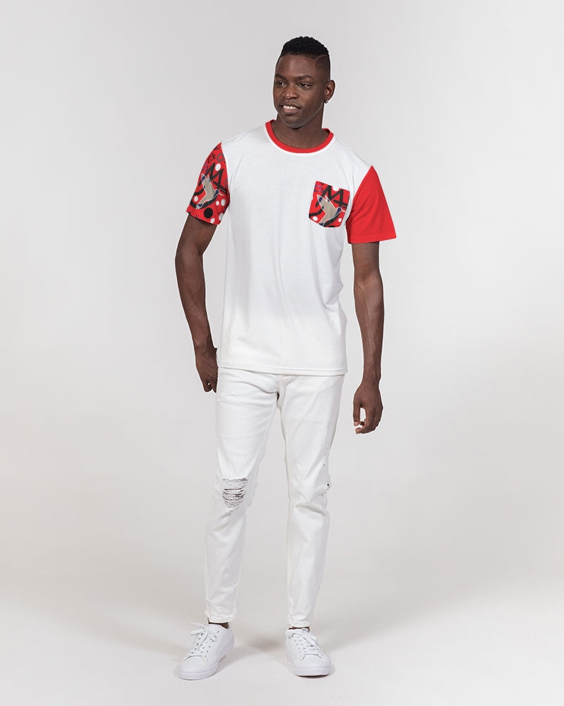 Young Marvin  Men's All-Over Print Pocket Tee