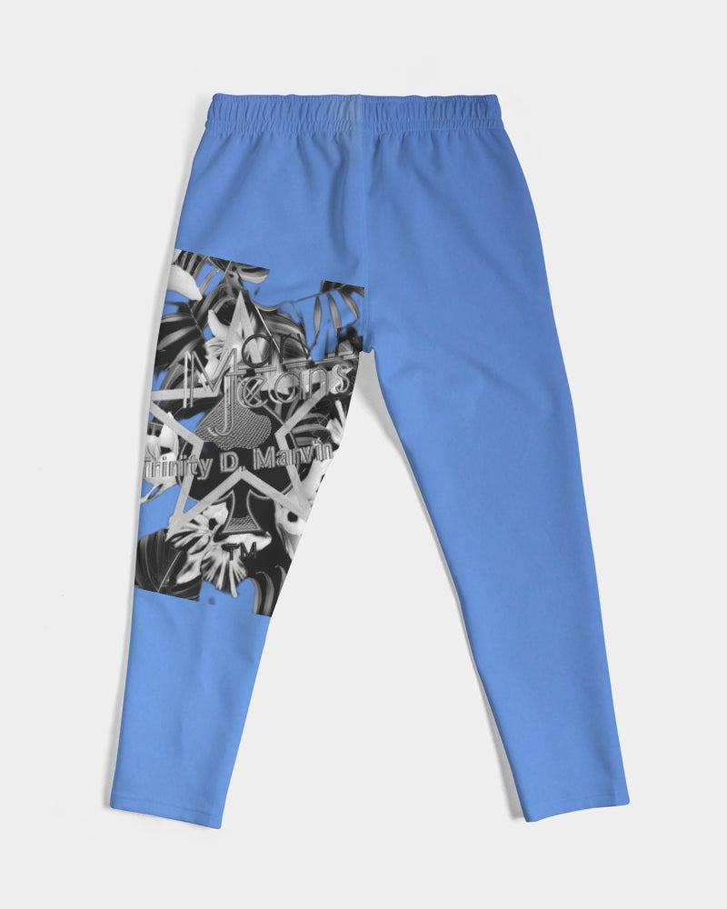 Kingly Blue  Men's All-Over Print Joggers