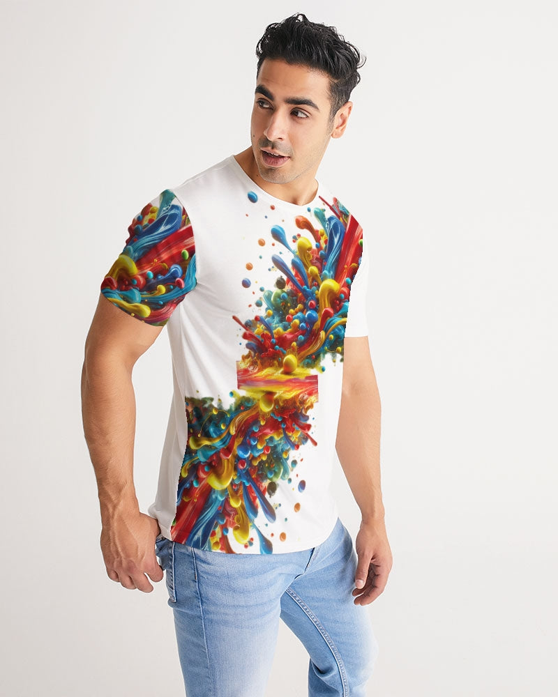 Paint splash 101 Men's All-Over Print Tee