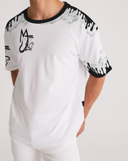 Nothing but the blood  Men's All-Over Print Premium Heavyweight Tee