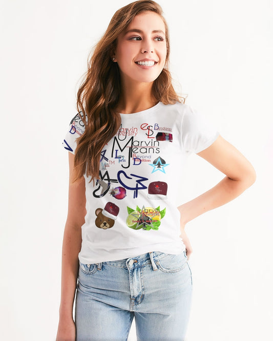Logo's  Women's All-Over Print Tee