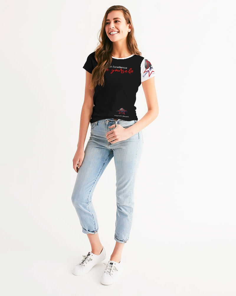 Black Excellence Women's All-Over Print Tee