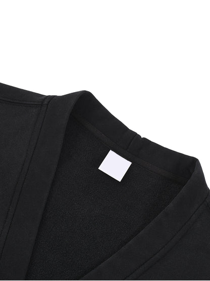 Snow Washed Sweat Cardigan