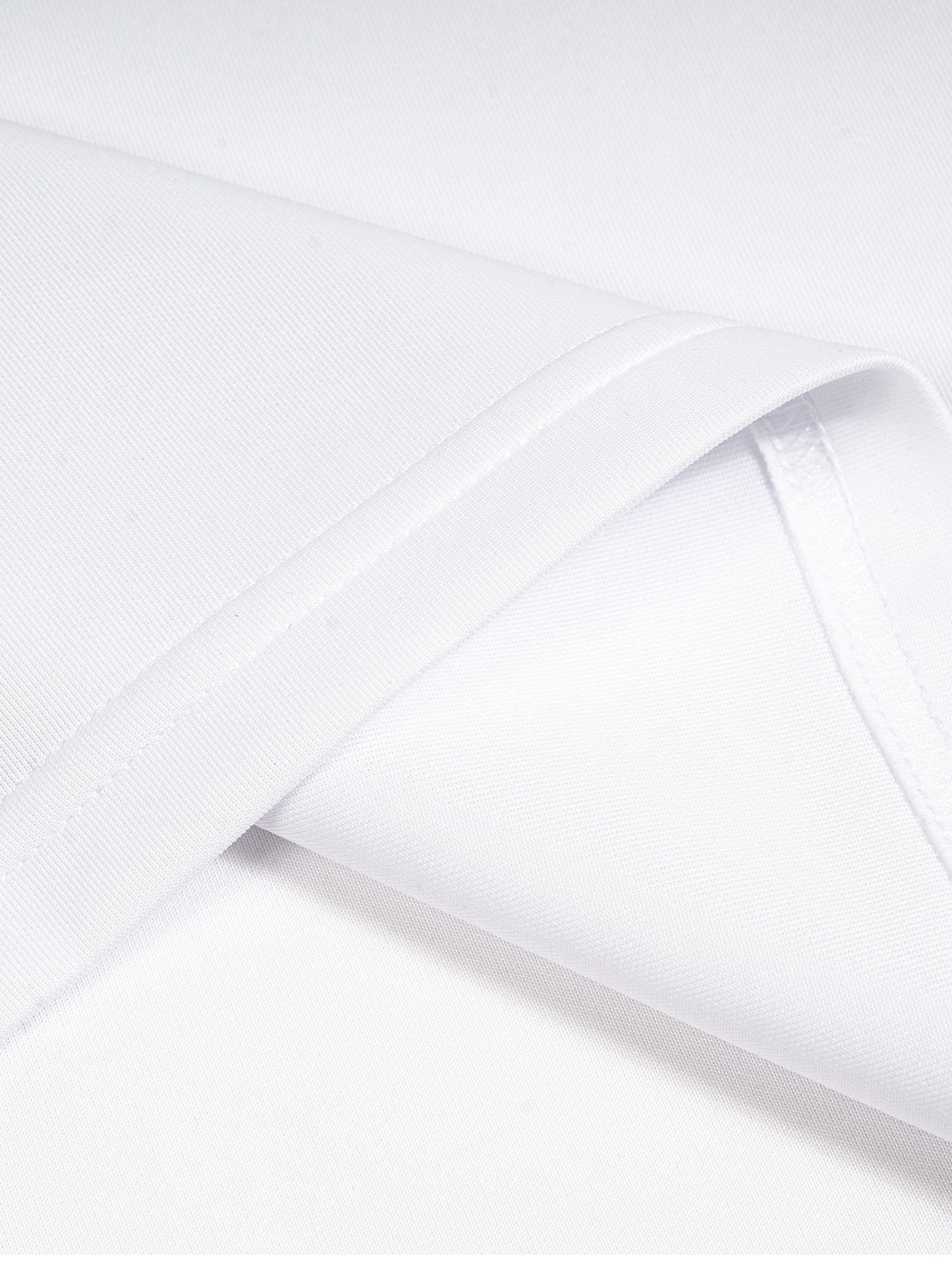 Contrast Lapel Collar Boxy T-Shirt