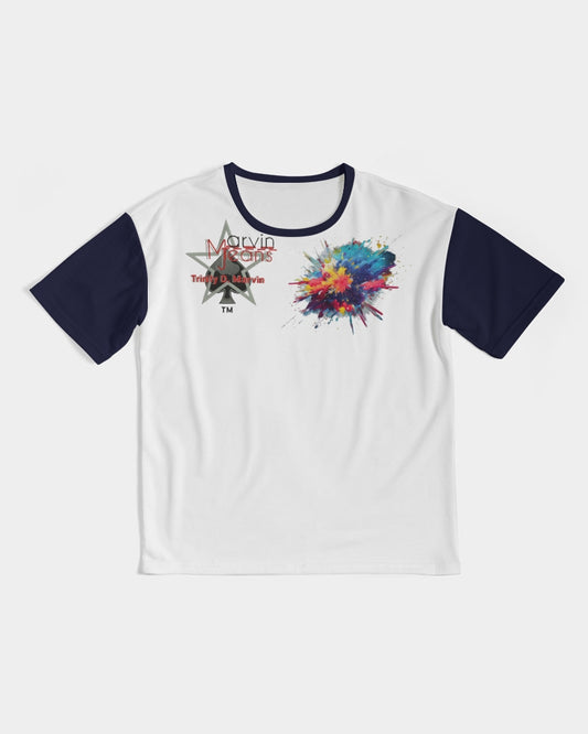 Dark splash by Marvin Jeans and Trinity D Marvin Men's Premium Heavyweight Tee