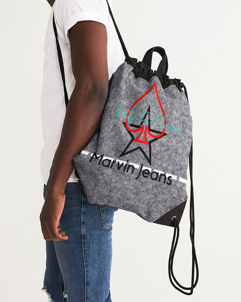 Wool by Marvin Jeans and Trinity D Marvin Canvas Drawstring Bag