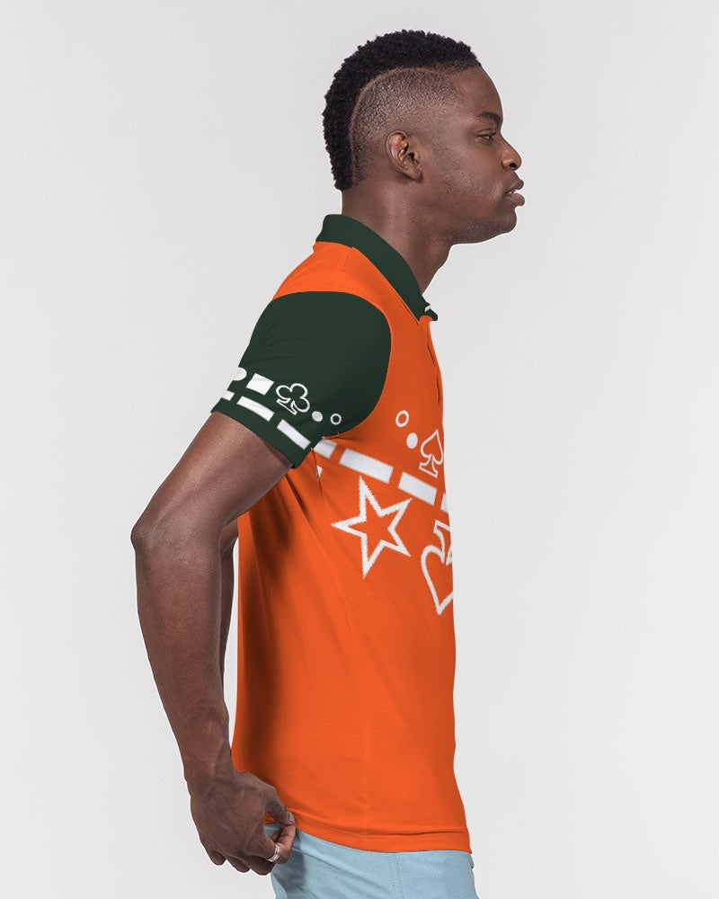 Miami by Marvin Jeans and Trinity D Marvin Men's Slim Fit Short Sleeve Polo