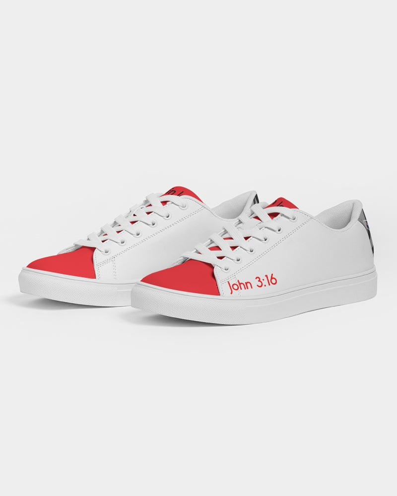 @John 3:16 Men's Faux-Leather Sneaker
