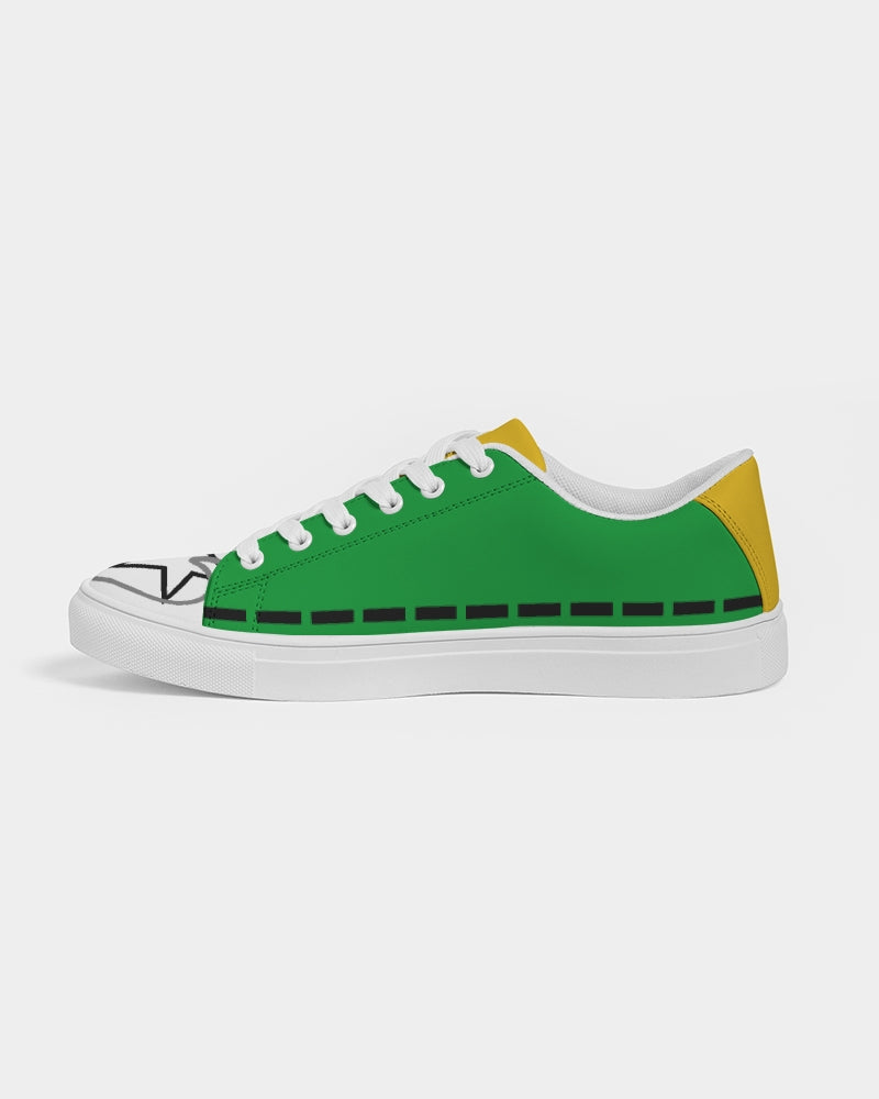 Lemon Lime Green Bay BY MARVIN JEANS Men's Faux-Leather Sneaker