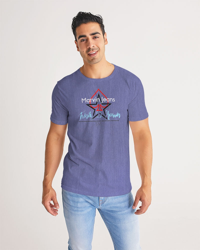 Blue light by Marvin Jeans and Trinity D Marvin Men's Tee