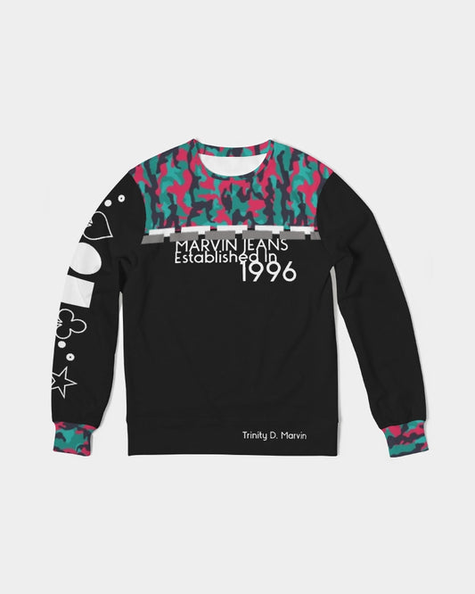 Brilliant Men's Classic French Terry Crewneck Pullover