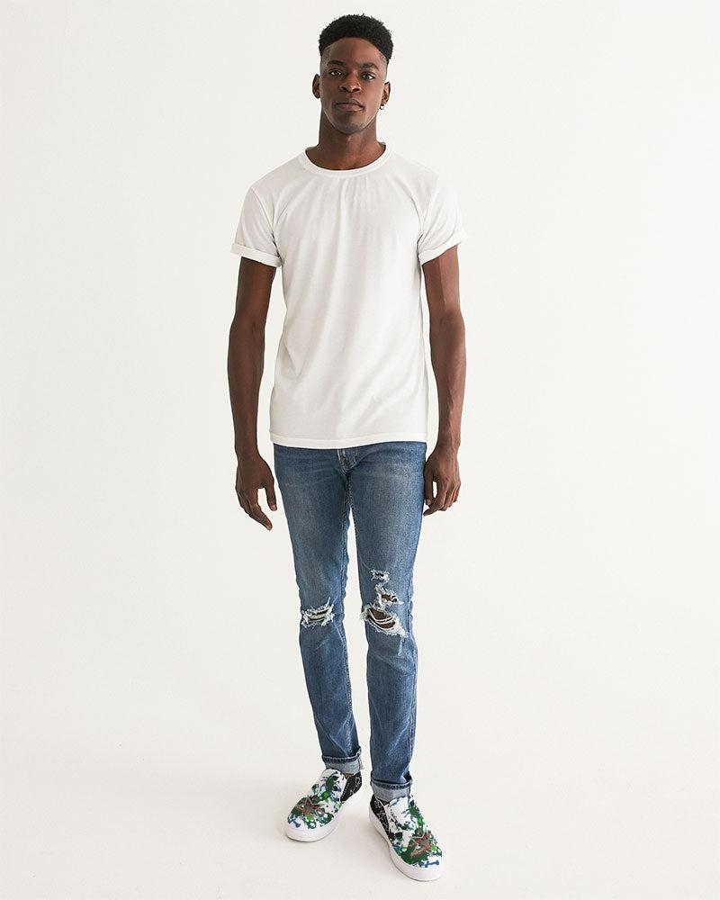 Wild splash by Marvin Jeans and Trinity D Marvin Men's Slip-On Canvas Shoe