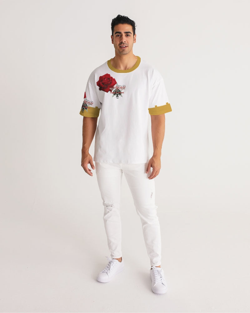 Red rose gold Men's Premium Heavyweight Tee