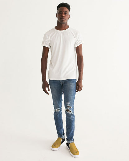 Gold and black by Marvin Jeans and Trinity D Marvin Men's Slip-On Canvas Shoe