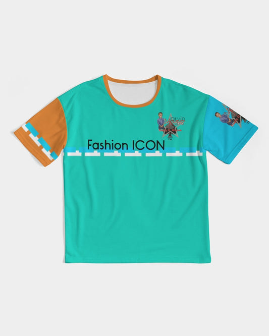 Color tide dark mint by Marvin Jeans and Trinity D Marvin Men's Premium Heavyweight Tee