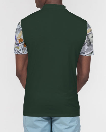 100 billion by Marvin Jeans and Trinity D Marvin Men's Slim Fit Short Sleeve Polo