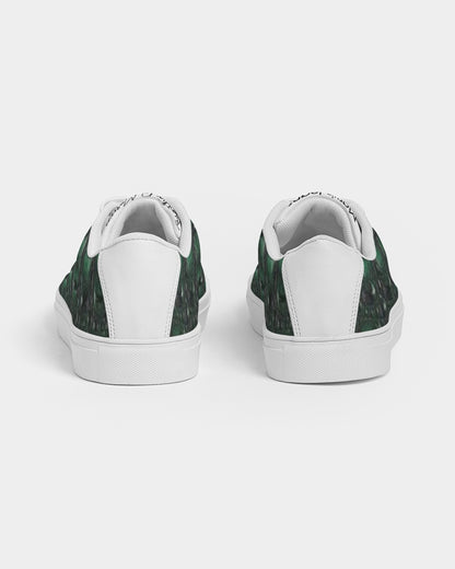 Gator white by Trinity D. Marvin Men's Faux-Leather Sneaker