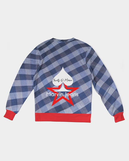 Ever red Gospel message  Men's Classic French Terry Crewneck Pullover