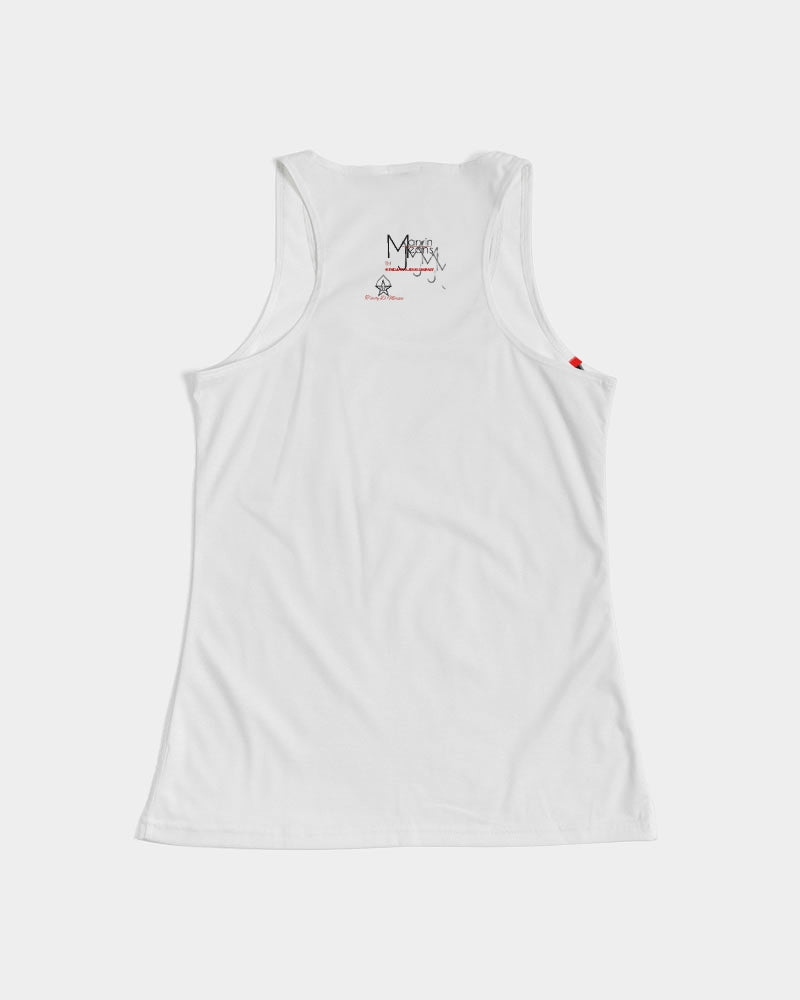 All white Marvin Jeans Women's Tank