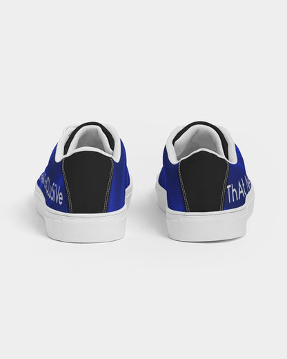 Dark blue logo tip BY MARVIN JEANS Men's Faux-Leather Sneaker