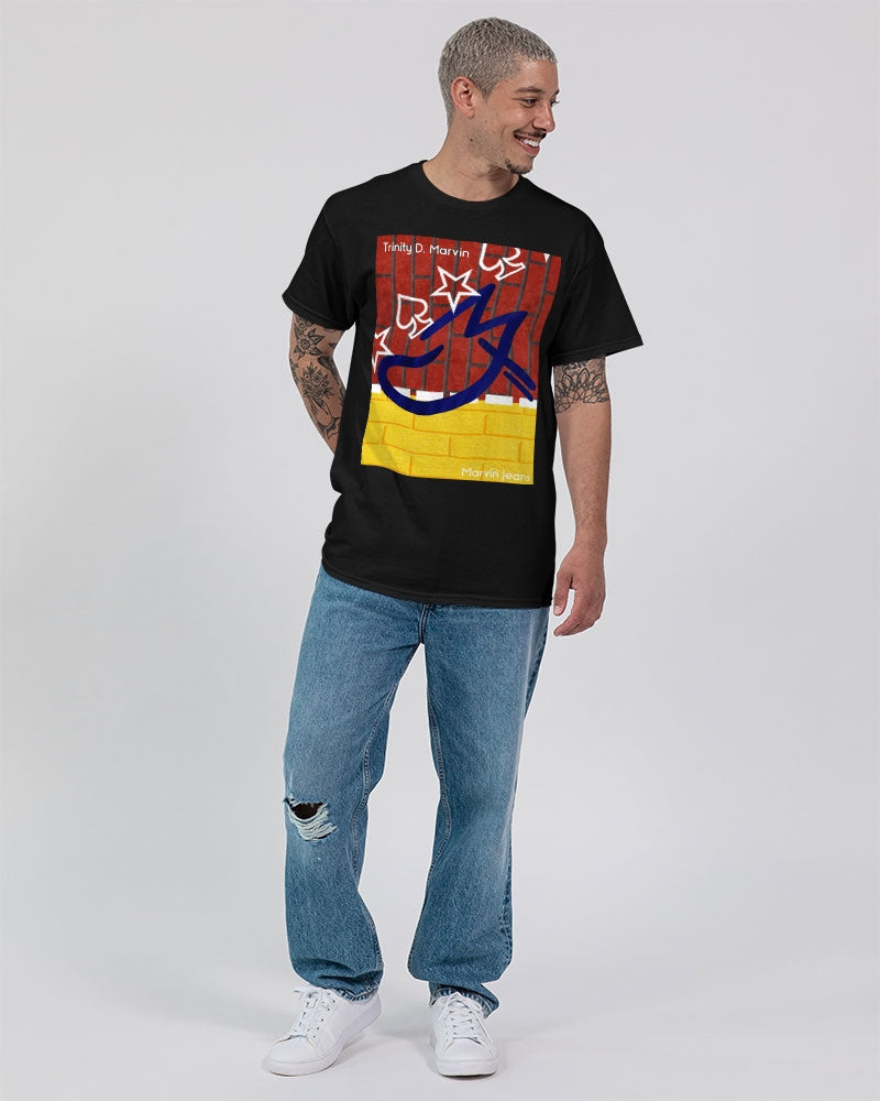 Brick city red yellow by Marvin Jeans and Trinity D Marvin Unisex Ultra Cotton T-Shirt | Gildan