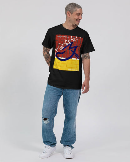 Brick city red yellow by Marvin Jeans and Trinity D Marvin Unisex Ultra Cotton T-Shirt | Gildan